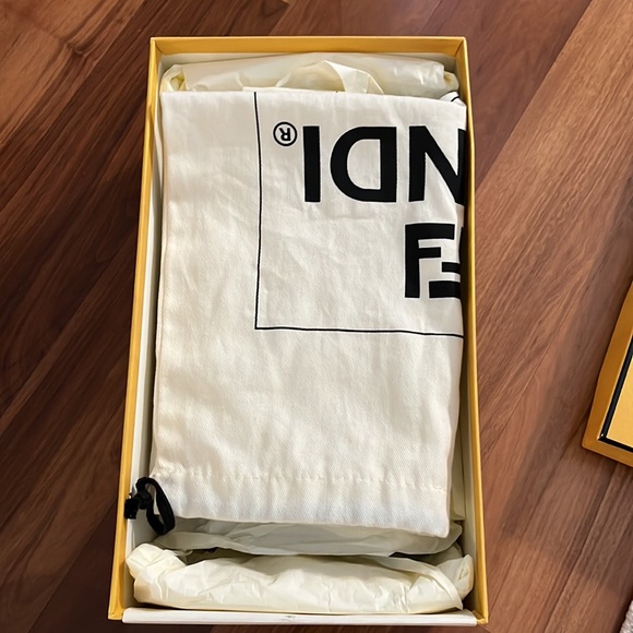 FENDI fabric flats with mesh and elastic details - Picture 9 of 9